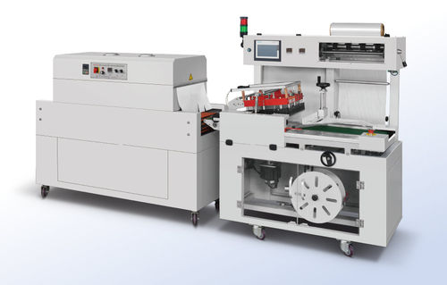 Fardellatrice interamente automatica - FP-250A - Shanghai Fhope machinery co.,ltd - con tunnel di retrazione / con barra saldante / orizzontale