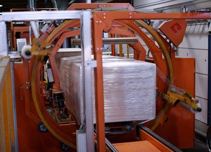 Macchina avvolgitrice orizzontale - Shanghai Fhope machinery co.,ltd - orbitale / automatica / per balle