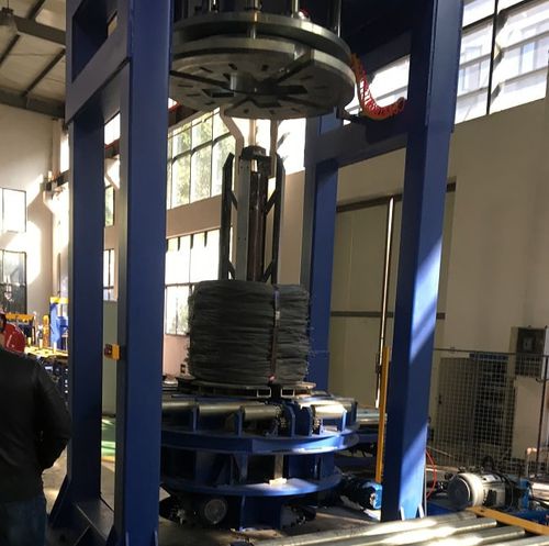 Reggiatrice semiautomatica - Shanghai Fhope machinery co.,ltd - per bobina di filo / compattatrice
