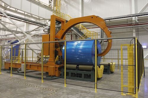 Macchina avvolgitrice automatica - Shanghai Fhope machinery co.,ltd - per bobine di acciaio / per industria siderurgica