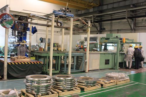 Avvolgitrice fasciapallet ad anello rotante - Shanghai Fhope machinery co.,ltd - automatica / per bobine di rame / per pellicola estensibile