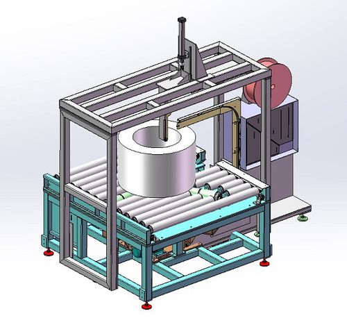 Reggiatrice automatica - Shanghai Fhope machinery co.,ltd - per bobine di acciaio / 380 V trifase / per l'industria dell'imballaggio