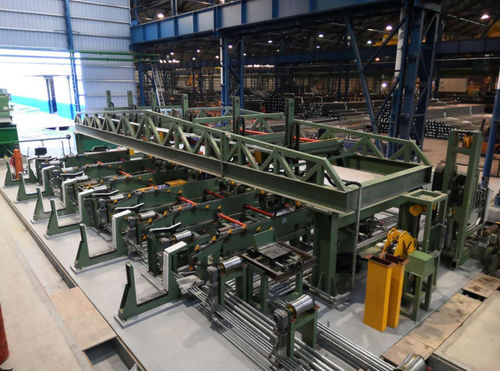 Reggiatrice completamente automatica - Shanghai Fhope machinery co.,ltd - per tubi / per nastro in acciaio / per pacchetti