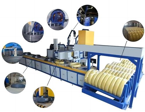 Macchina avvolgitrice e imballatrice automatica - . - Shanghai Fhope machinery co.,ltd - per filo di acciaio