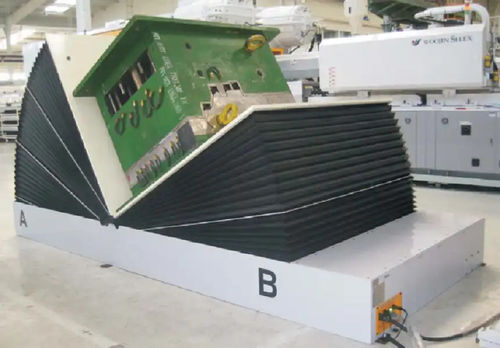 Rivoltatrice ribaltatrice per stampi - FPMT-02 - Shanghai Fhope machinery co.,ltd - idraulica