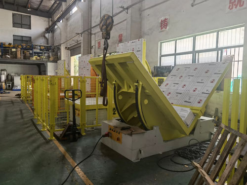 Rivoltatrice ribaltatrice per stampi - FPMT-20 - Shanghai Fhope machinery co.,ltd - idraulica / 90°