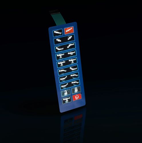 Tastiera numerica retroilluminata - Stil Elektronik - 20 tasti / ad incastro