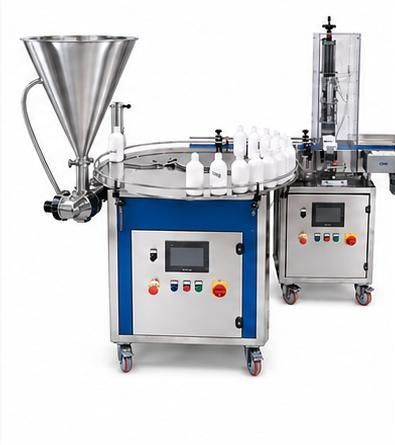 Riempitrice chiuditrice automatica - START&CAPPING - CM3 ENGINEERING SRL - per liquidi / rotativa / volumetrica
