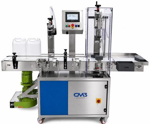 Riempitrice interamente automatica - START LINE XL - CM3 ENGINEERING SRL - per fusti / per secchi / per liquidi