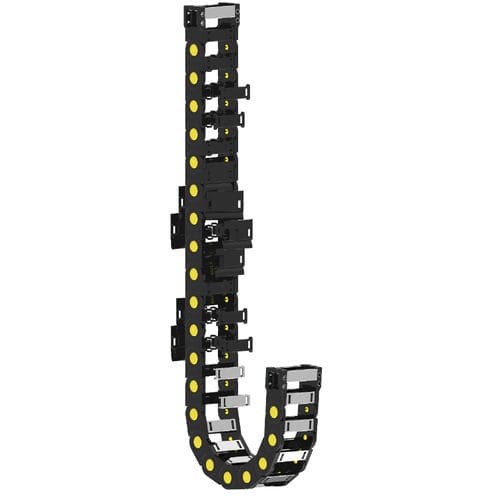 Catena portacavi con traversini apribili a scatto - CK60 K Series - CKS KABLO TAŞIYICI SIS. SAN. TIC. A.S. - apribile / in plastica / con separatori