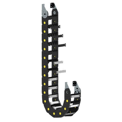 Catena portacavi con traversini apribili a scatto - CK80 AL Series - CKS KABLO TAŞIYICI SIS. SAN. TIC. A.S. - apribile / in plastica / con separatori