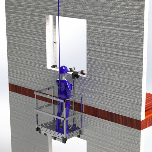 Piattaforma di accesso - HOCKEY PAT - LERA - mobile / porta-operatore / per cantiere