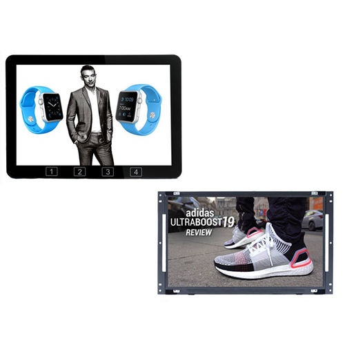 Schermo con lettore video integrato - LCD.POP - Shenzhen QR Technology Development Corporation Ltd - LCD / per applicazioni mediche / industriale