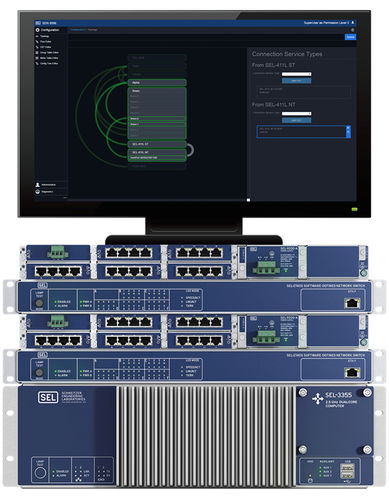 Switch Ethernet 5 porte - SEL-2740S / SEL-5056 - Schweitzer Engineering Laboratories - Ethernet / per rack