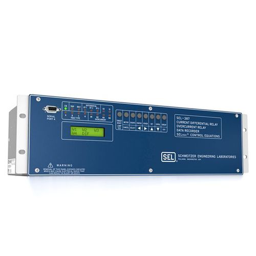 Relè di protezione di sovraintensità - SEL-387 - Schweitzer Engineering Laboratories - trifase / programmabile