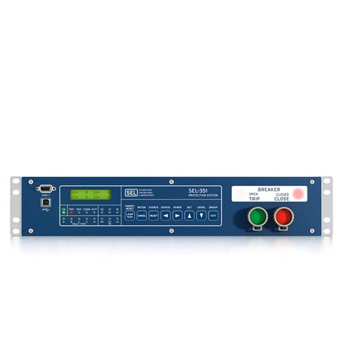 Relè di protezione di sovraintensità - SEL-351 - Schweitzer Engineering Laboratories - di sincronizzazione / per montaggio su pannello / Ethernet