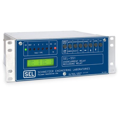 Relè di protezione di sovraintensità - SEL-551 - Schweitzer Engineering Laboratories - digitale / configurabile / regolabile