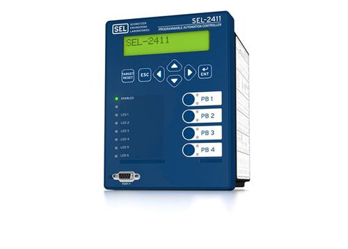 PAC per montaggio su pannello - SEL-2411 - Schweitzer Engineering Laboratories - con I/O integrati / su rete Ethernet / Modbus