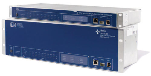 Controllore di automazione in tempo reale (RTAC) con I/O integrati - SEL-3530 - Schweitzer Engineering Laboratories - con HMI grafico incorporata / RS485 / RS232