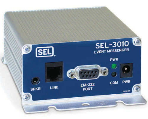 Registratore di eventi - SEL-3010 - Schweitzer Engineering Laboratories - di allarme
