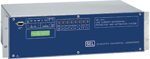 Relè di protezione di sovraintensità - SEL-311L - Schweitzer Engineering Laboratories - di sincronizzazione / per montaggio su pannello / programmabile