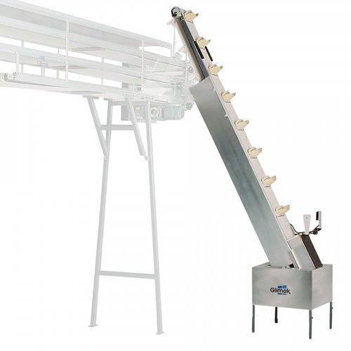 Trasportatore a nastro - CE300 - Glimek - da trasporto / di pasta / per l'industria agroalimentare