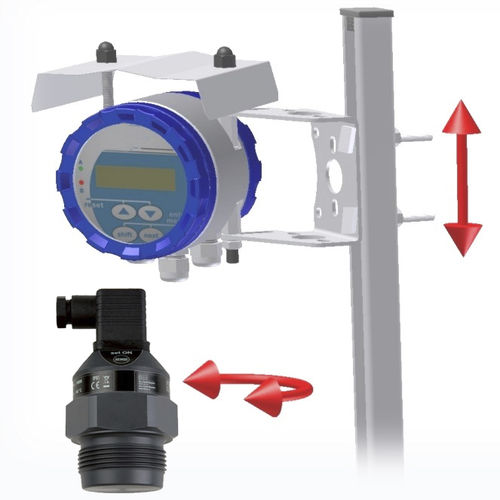 Trasmettitore di livello ad ultrasuoni - MU 99S - Sensotec Instruments - per liquidi / 4-20 mA / RS-485