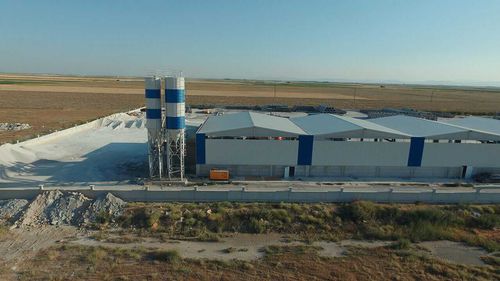 Centrale di betonaggio stazionario - Pi 60 BP - Pi Makina Construction Machines - a 2 assi