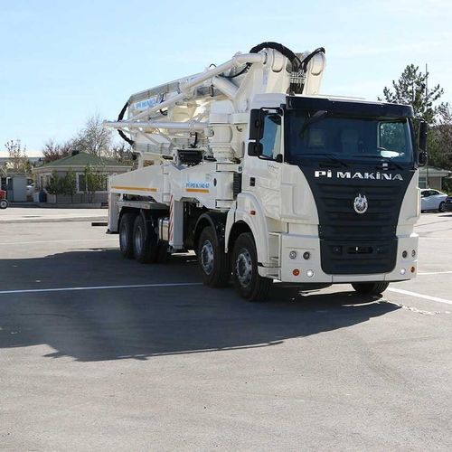 Pompa autocarrata per calcestruzzo per cantiere - Pi 140-47-ZX - Pi Makina Construction Machines