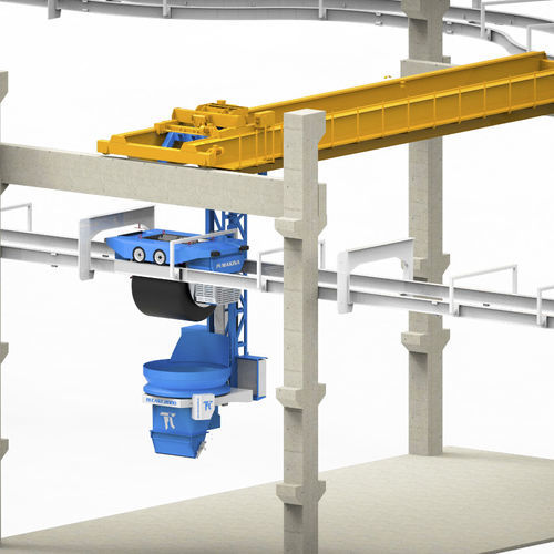 Tramoggia di distribuzione - Pi Fly - Pi Makina Construction Machines - per calcestruzzo / di trasporto