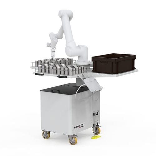 Cella robotizzata di alimentazione - ProFeeder Flex - EasyRobotics - per movimentazione / modificata da un elastomero / compatta