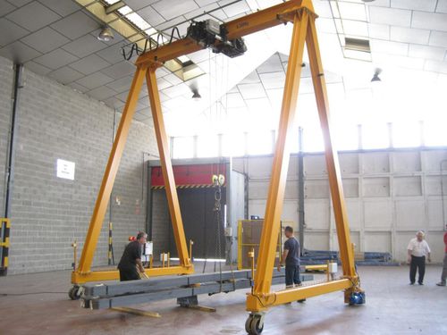 Gru a cavalletto semovente - WGR  - VINCA EQUIPOS INDUSTRIALES - per carichi pesanti