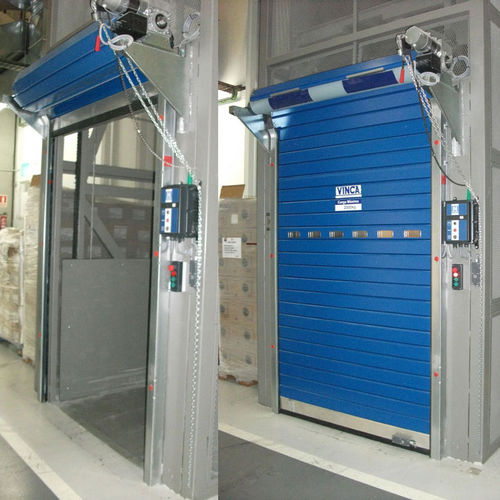 Porta industriale - VINCA EQUIPOS INDUSTRIALES - ad avvolgimento / a motore