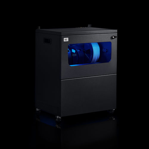 Armadio di protezione - SC - bcn3d - da officina / con piedi / con porte vetrate