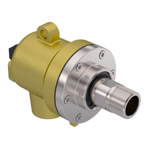 Giunto rotante per olio caldo - 4000HO-T2 series - ROTOTECH MAKİNA SAN. VE DIŞ TİC. LTD. ŞTİ. - in acciaio inossidabile / a doppio livello di portata / a flusso unico
