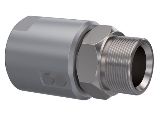 Raccordo idraulico - F0180-T2 - ROTOTECH MAKİNA SAN. VE DIŞ TİC. LTD. ŞTİ. - ad avvitamento / in acciaio inox / NPT