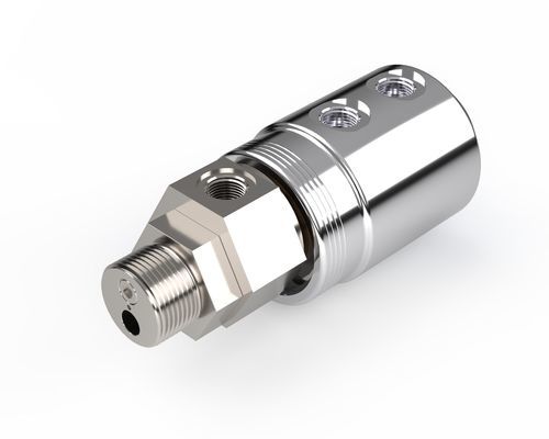Giunto rotante per olio - 7000 TE  - ROTOTECH MAKİNA SAN. VE DIŞ TİC. LTD. ŞTİ. - a multipli passaggi / in alluminio / in acciaio