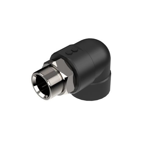 Raccordo idraulico - F090-T2 - ROTOTECH MAKİNA SAN. VE DIŞ TİC. LTD. ŞTİ. - filettato / gomito a 90° / BSP