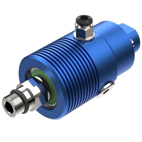 Giunto rotante per fluidi refrigeranti - 120 series - ROTOTECH MAKİNA SAN. VE DIŞ TİC. LTD. ŞTİ. - di precisione / per tavola rotante / per macchina utensile