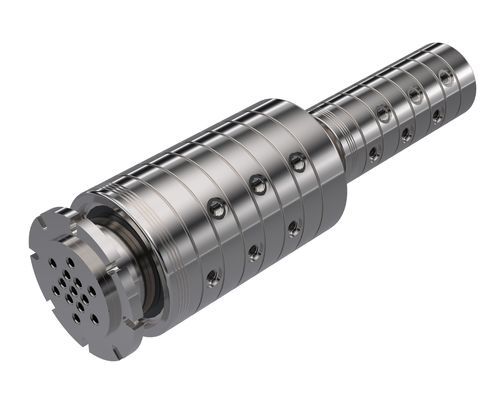Giunto rotante per prodotti agroalimentari - M1-S12 SS - ROTOTECH MAKİNA SAN. VE DIŞ TİC. LTD. ŞTİ. - a 12 passaggi / per colata continua / per applicazioni con gomma e plastica