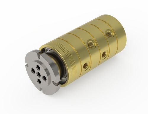 Giunto rotante per prodotti chimici - M1-SR4 - ROTOTECH MAKİNA SAN. VE DIŞ TİC. LTD. ŞTİ. - a 4 passaggi / industriale / idraulico