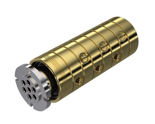 Giunto rotante per prodotti chimici - M1-SR6 - ROTOTECH MAKİNA SAN. VE DIŞ TİC. LTD. ŞTİ. - a 6 passaggi / industriale / idraulico