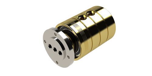 Giunto rotante per prodotti chimici - M2-SR2 Series - ROTOTECH MAKİNA SAN. VE DIŞ TİC. LTD. ŞTİ. - a 2 passaggi / per colata continua / per applicazioni con gomma e plastica