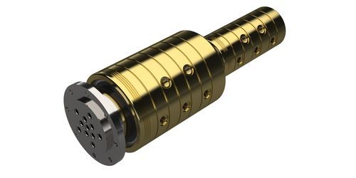 Giunto rotante per prodotti chimici - M2-SR10 series - ROTOTECH MAKİNA SAN. VE DIŞ TİC. LTD. ŞTİ. - a 10 passaggi / per colata continua / industriale