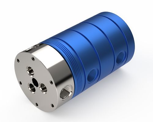 Giunto rotante per aria - M4-3X A series - ROTOTECH MAKİNA SAN. VE DIŞ TİC. LTD. ŞTİ. - a 3 passaggi / idraulico / pneumatico