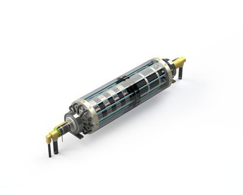 Giunto rotante per acqua - Alternator-Integrated Cylinder Systems 2 - ROTOTECH MAKİNA SAN. VE DIŞ TİC. LTD. ŞTİ. - in alluminio / in ottone / in bronzo