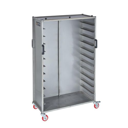 Carrello di stoccaggio - PA 01 - MATAŞ MAKİNA - in acciaio inossidabile / a ripiani / con rotelle