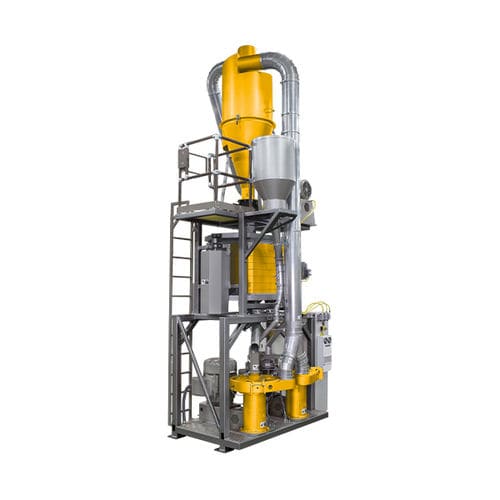Mulino per materie plastiche - REX duo - Maag Germany GmbH - a dischi / verticale / ad alta velocità