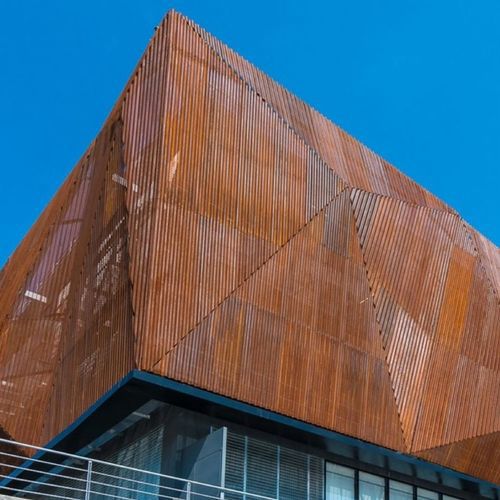 Grigliato in acciaio - Corten - Gei Gitterroste - pressato / di rivestimento