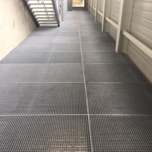 Grigliato in acciaio galvanizzato - Mi-fer - Gei Gitterroste - multiplo / in tralicci / per arpioni per soffitto teso